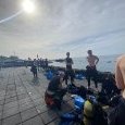 Préparation N1 départ à contre-jour